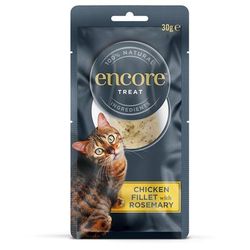 6x30g Chicken Fillet with Rosemary Cat Treat Encore Cat Snacks