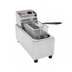 Eurodib Countertop Electric Fryer - 6 2/5 lb Vat, Stainless Steel, 120v, SFE01820