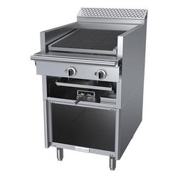 Garland C24-ABS LP 24" Commercial Gas Range w/ Charbroiler & Storage Base, Liquid Propane, Stainless Steel, Gas Type: LP