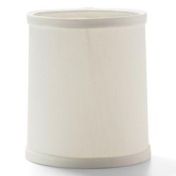 Hollowick 397LN Candlestick Shade w/ Drum Shape, 5 3/8 x 5 3/4", Fabric, Linea