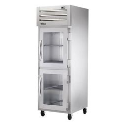 True STG1F-2HG-HC 27 1/2" SPEC SERIES 1 Section Reach In Freezer, 2 Right Hinge Glass Doors, 115v, Stainless Steel | True Refrigeration