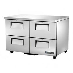True TUC-48D-4-HC ADA 48" W Undercounter Refrigerator w/ 2 Sections & 2 Drawers, 115v, Stainless Steel | True Refrigeration