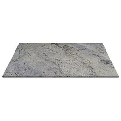Art Marble G20830X48 30" x 48" Rectangular Granite Table Top - Indoor/Outdoor, Kashmir White, Multi-Colored