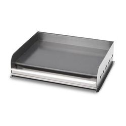 Crown Verity CV-PGRID-24 Removable Griddle for Gas Grills Only - 24"L x 23 1/2"W x 7 1/2"H, Stainless Steel, 5/16 in