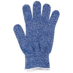San Jamar SG10-BL-M Medium Cut Resistant Glove - Synthetic Fiber, Blue
