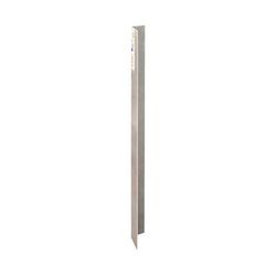 New Age 97873 36"L Corner Guard, Aluminum, Silver