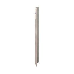 New Age 97873 36"L Corner Guard, Aluminum, Silver
