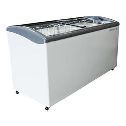 Beverage Air NC60HC-1-W 60 3/16" Mobile Ice Cream Freezer w/ 6 Baskets - White, 115v, 1 Section