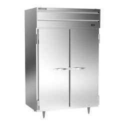 Beverage Air PH2-1S Full Height Insulated Heated Cabinet w/ (6) Pan Capacity, 208-240v/1ph, Solid Doors, Exterior Dial Thermometer, Stainless Steel