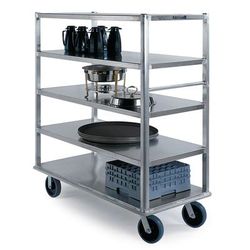 Lakeside 4596 Queen Mary Cart - 5 Levels, 2500 lb. Capacity, Aluminum, Marine Edges, 5 Shelves, 2,500-lb. Capacity