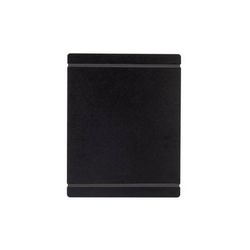 Cal-Mil 2034-811-13 Menu Board w/ Flex Bands - 8 1/2"W x 11"H, Hardboard, Black