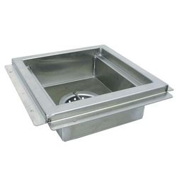 Advance Tabco FDR-1212 Floor Drain - Waste Cup, Removable Basket, 12" x 12" x 4", Stainless Steel