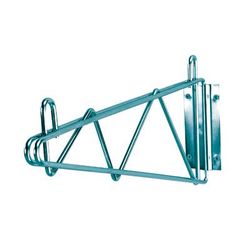 Advance Tabco GB-18-X 18" Wire Wall-Mount Shelf Bracket, Epoxy Coated, Green