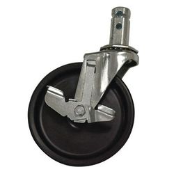 Advance Tabco RA-65 5" Stem Caster w/ Brake for UR10, UR12, OT10 6 & OT20 3
