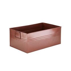 American Metalcraft BEV1220 Rectangular Cooling Tub - 20 1/2"L x 12 1/2"W x 8"H, Copper