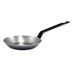 American Metalcraft CSFP12 12" Carbon Steel Frying Pan w/ Solid Metal Handle