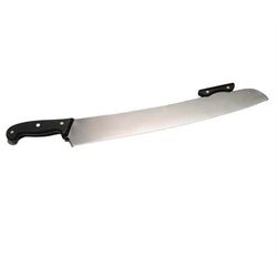 American Metalcraft PPK17 18" Pizza Knife w/ Black Plastic Handles, Stainless Steel