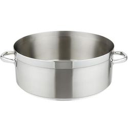 Vollrath 3328 8 1/2 qt Centurion Stainless Steel Casserole/Brazier Pan - Induction Ready, 28.5 Qt, Silver