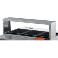 Vollrath 38045 76" Work/Overshelf - 76" x 10" x 13", Stainless, Stainless Steel