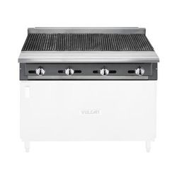 Vulcan VCBB48 LP 48" Commercial Gas Range Charbroiler - Modular, Liquid Propane, Radiant, 130,000 BTU, Stainless Steel, Gas Type: LP