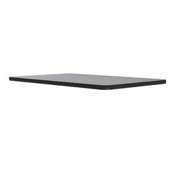 Correll CT3048-15-09 Cafe Breakroom Table Top, 1 1/4" High Pressure, 30 x 48", Gray Granite, 1.25 in