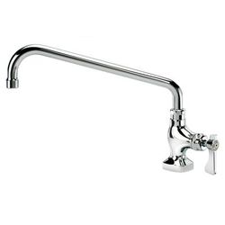 Krowne 16-201L Deck Mount Pantry Faucet w/ 12" Swing Nozzle, Anti Backflow Valve