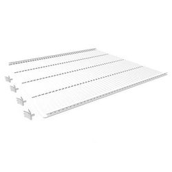 Hoshizaki HS-5317 Additional Epoxy Coated Shelf w/ 4 Stainless Steel Pilaster Clips for RM-26