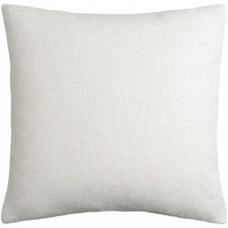 Reijo 18" Square Modern Off White/Light Silver/Silver Gray Throw Pillow - Boutique Rugs
