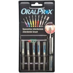 Oralprox Blister Da 6 Spazzolini Interdentali Misura 7 Colore Grigio