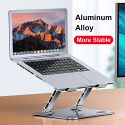 Supporto per Laptop supporto per Notebook regolabile in lega di alluminio compatibile con supporto