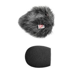 Rycote Shotgun Mic Foam and Windjammer Combo for BeyerDynamic MCE 72 and Sennheise 055202