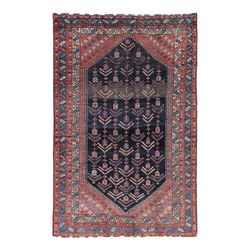 Pasargad Persian Antique Hand knotted Hamdan rug - 4'11'' x 8'