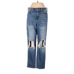 Hollister Jeans - High Rise: Blue Bottoms - Women's Size 5