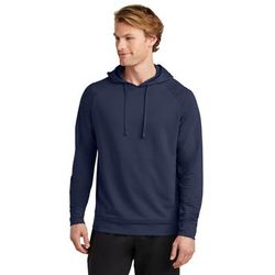 Sport-Tek ST562 Sport-Wick Flex Fleece Pullover Hoodie in True Navy Blue size 3XL | Polyester Blend