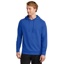 Sport-Tek ST562 Sport-Wick Flex Fleece Pullover Hoodie in True Royal Blue size Small | Polyester Blend