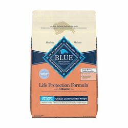 Blue Life Protection Formula Natural Chicken and Brown Rice Puppy Large Breed Dry Food, 24 lbs.