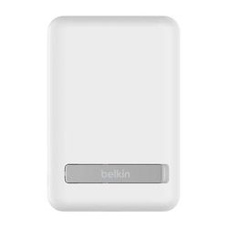 Belkin BoostCharge Magnetic Wireless Power Bank with Stand (White) BPD004BTWT