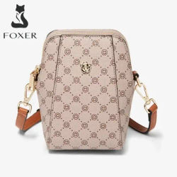 FOXER borsa per cellulare da donna in pelle PVC borse a tracolla Vintage a tracolla nuovo Design