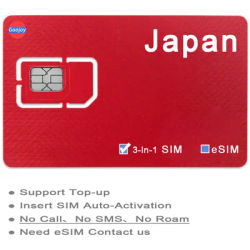 Japan Prepaid Sim Card,4G Data Sim Card For Japan,Tokyo,Okinawa,Hokkaido,Unlimited Internet SimCard,Free International Data Card