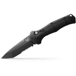 Benchmade Claymore Automatic Folding Knife 3.6in CPM-D2 Tanto Grivory Black 9071SBK