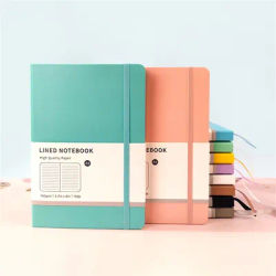 Quaderno A5 diario Macaron Color Cover Notapad Student Journal Planner Business Meeting Notebook