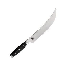 Dragon by Apogee Dragon Classic Scimitar 10in Knife 16in Overall 10in Satin CTS-BD1 Stainless Steel Blade Black Micarta Handle DRGN-SCIM-1000