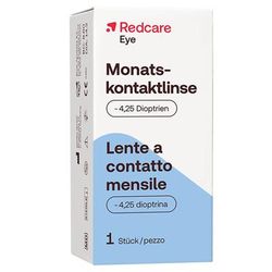 Redcare Lente a contatto mensile -4,25 Diottrie 1 pz Lenti