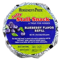 Stall Snack Refill Blueberry Flavor Treats For Horses, 6.9 oz.