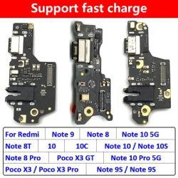 For Xiaomi Poco X3 Pro GT Redmi 10C 10 Prime Note 8 8T 9S 9 Pro 10S USB Micro Charging Port Dock