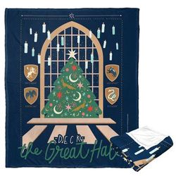 Wb Harry Potter Deck The Great Hall Silk Touch Throw by The Northwest in O