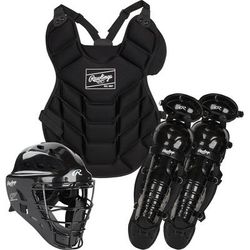 Rawlings Players 2.0 Series Catcher's Set - Ages 9-12 Black