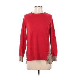 J.Crew Pullover Sweater: Red Tops - Women's Size X-Small