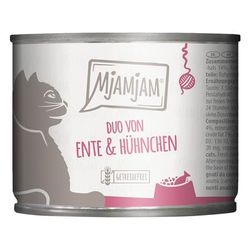 6x200g Duck & Chicken Duo MjAMjAM Wet Cat Food