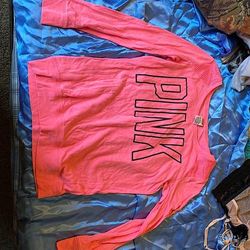 Pink Victoria's Secret Tops | Lightly Used Pink Tee | Color: Pink | Size: S